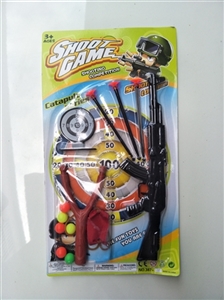 26 cm black needle gun bird bow - OBL755035