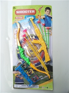 26CM色针枪加弓箭加三连靶 - OBL755040