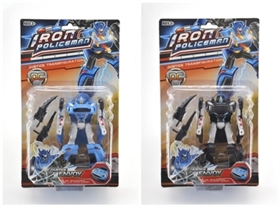 Deformation of the police car (people) - OBL755071