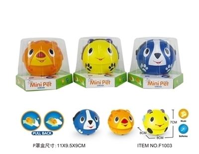 音乐回力卡通小动物 - OBL755107