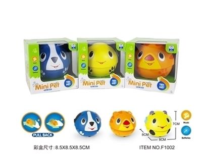 音乐回力卡通小动物 - OBL755108