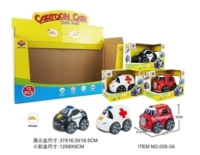 卡通回力车3款混装 - OBL755111