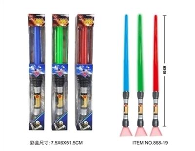 Light sound telescopic space sword - OBL755135