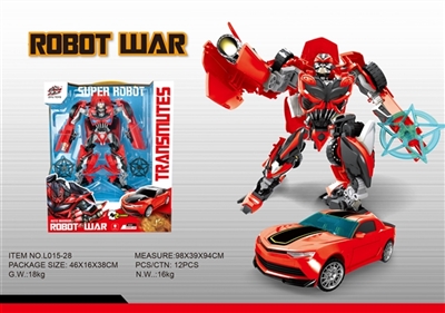 Deformation robot with light music - OBL755477