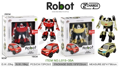 Deformation of the robot - OBL755506