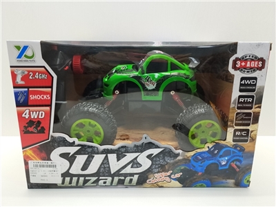 2.4G1:14越野攀爬甲虫卡通四驱车（6V）包电 - OBL755727