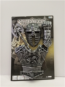 The ancient silver accessories (armor/mask/ax/wristbands - OBL755911