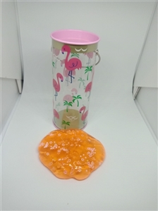 Slime of transparent crystal mud and flash - OBL755997