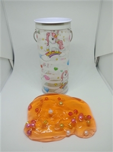 Slime transparent crystal mud with beads - OBL755998