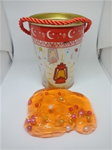 Slime transparent crystal mud with beads - OBL756020
