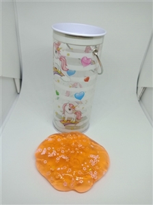 Slime of transparent crystal mud and flash - OBL756036