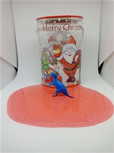 Slime transparent clay add dinosaurs animals (12 - OBL756042