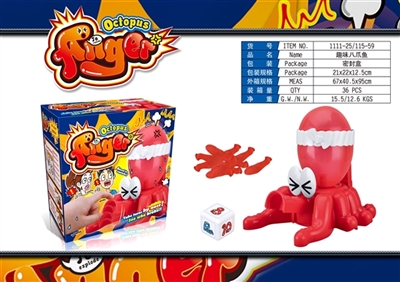 Gout octopus moving the board game - OBL756435