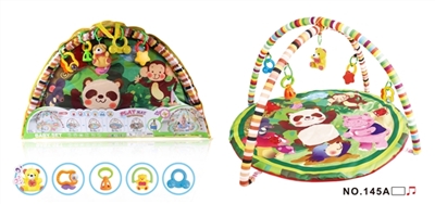Fitness frame carpet (round) (with music) - OBL756511