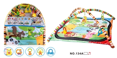 Baby fitness frame carpet (square) (with music) - OBL756519