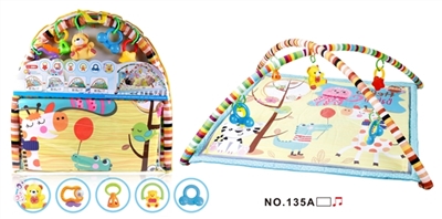 Baby fitness frame carpet (square) (with music) - OBL756520