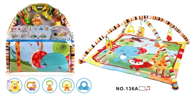 Baby fitness frame carpet (square) (with music) - OBL756521