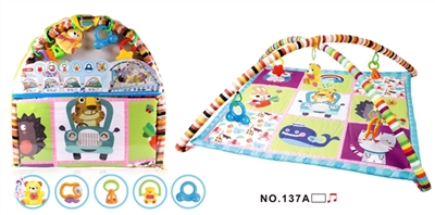 Baby fitness frame carpet (square) (with music) - OBL756522