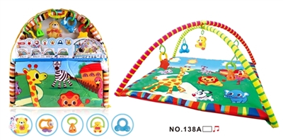 Baby fitness frame carpet (square) (with music) - OBL756523
