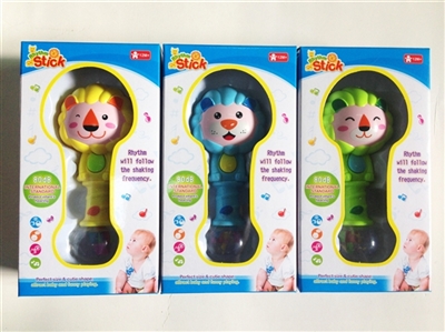 The lion rhythm sticks (3, orange) - OBL756703