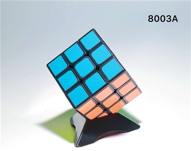 Third-order rubik’s cube stickers/black - OBL756716