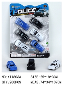 实色移印滑行警车 - OBL756888