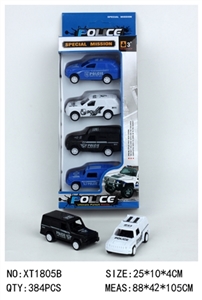 实色移印回力警车 - OBL756895