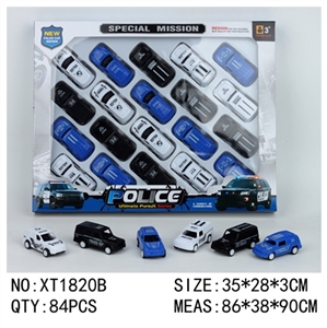 实色移印回力警车 - OBL756899