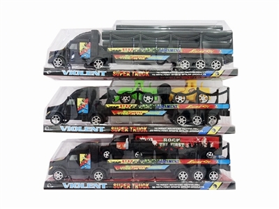 Inertial tow bar with 1 container truck. The truck 2. Only 5 big pipe - OBL756928