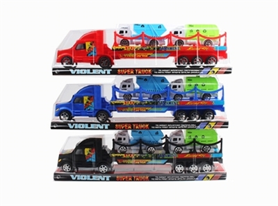 Inertial tow bar with a white sanitation car 2 only - OBL756935