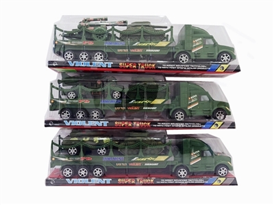 Inertial military tow bar with tanks. War cannon. Missile vehicles. Armored vehicles - OBL756963