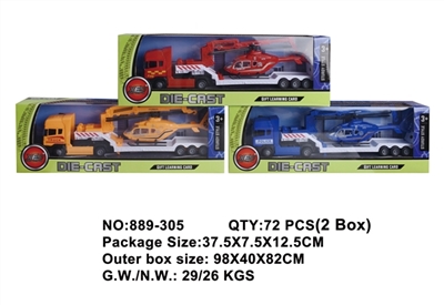 Alloy flat car - OBL756998