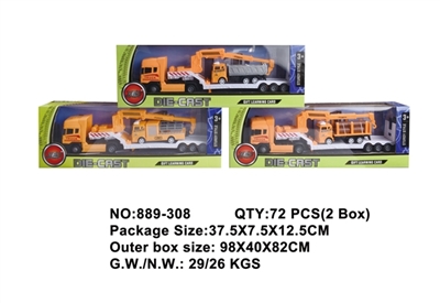 Alloy flat car - OBL757001