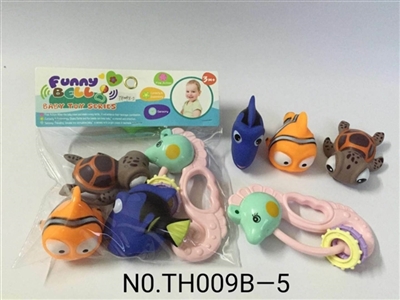 4只装搪胶+摇乐 - OBL757053