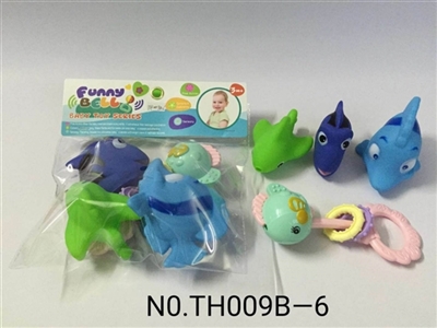 4只装搪胶+摇乐 - OBL757054