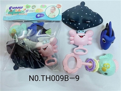 4只装搪胶+摇乐 - OBL757057