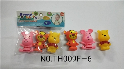 3只动物搪胶 - OBL757075