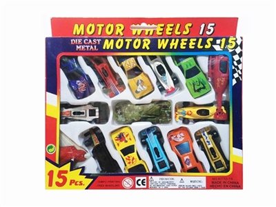 15只装合金滑行车 - OBL757107