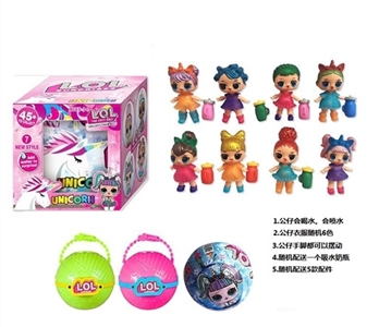 第5代高档2.5寸实身喷水惊喜娃娃 - OBL757164