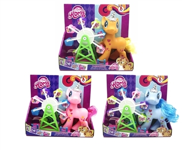 I dream of evade glue light music diamond Ma Baoli belt rotating wheel - OBL757201