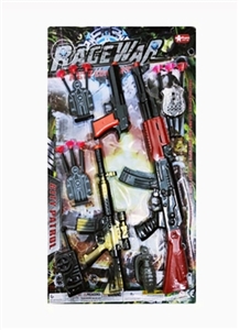 AK soft bullet gun with charge and pistol suits - OBL757887