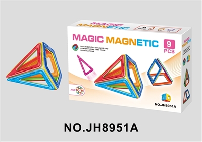 Ever changing magnetic blocks (9 PCS) - OBL758035