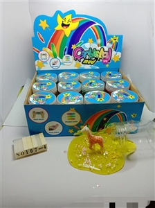 Crystal mud with flash slice slime forest animals - OBL758139