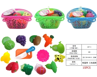 Fruits and vegetables and le (15 times) - OBL758143