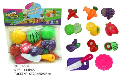 Fruits and vegetables and le (12 sets) - OBL758150
