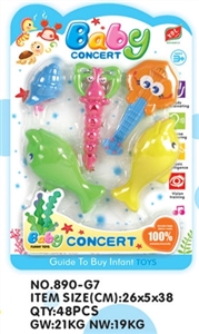 The bottom of the sea animals instrument combination - OBL758456