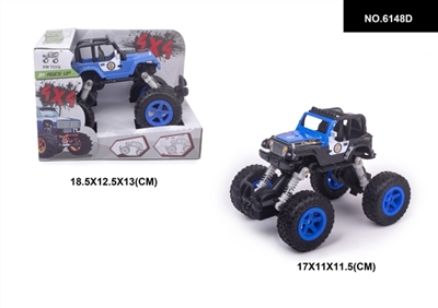 四驱回力 吉普警车攀爬车 - OBL758677
