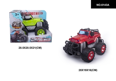 Inertia simulation jeep off-road vehicles 1:16 - OBL758700