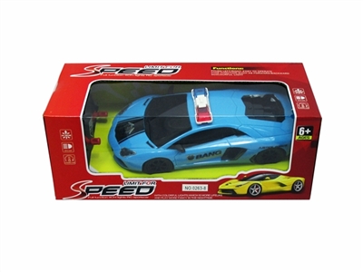 四通兰博基尼带灯遥控警车 - OBL758845