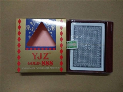 PVC waterproof bronzing poker - OBL759125